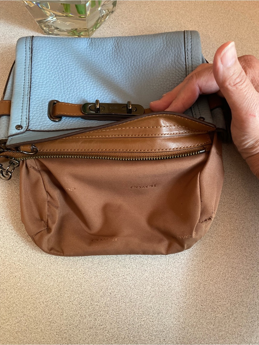 Coach Swagger Wristlet/Crossbody Bag - Picture 9 of 17